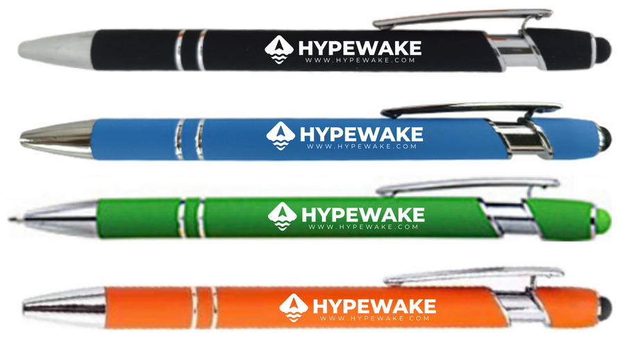 HypeWake AquaFlow – Custom Branded Logo Pen