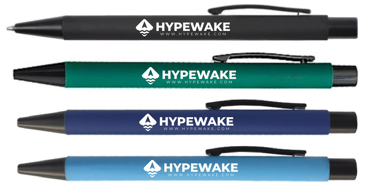 HypeWake Squiggle – Custom Branded Logo Pen